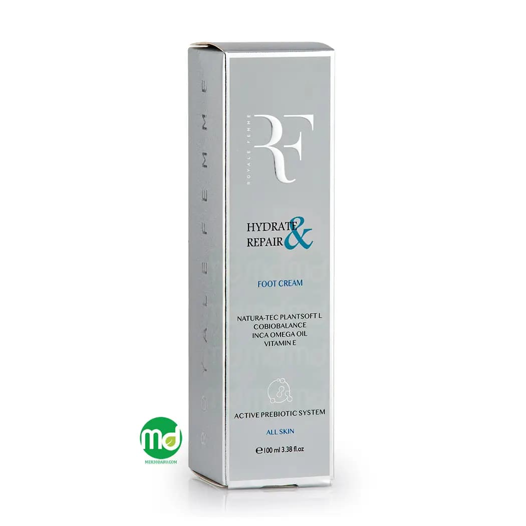 کرم پا رطوبت رسان و ترمیم کننده آر اف انواع پوست 100ml