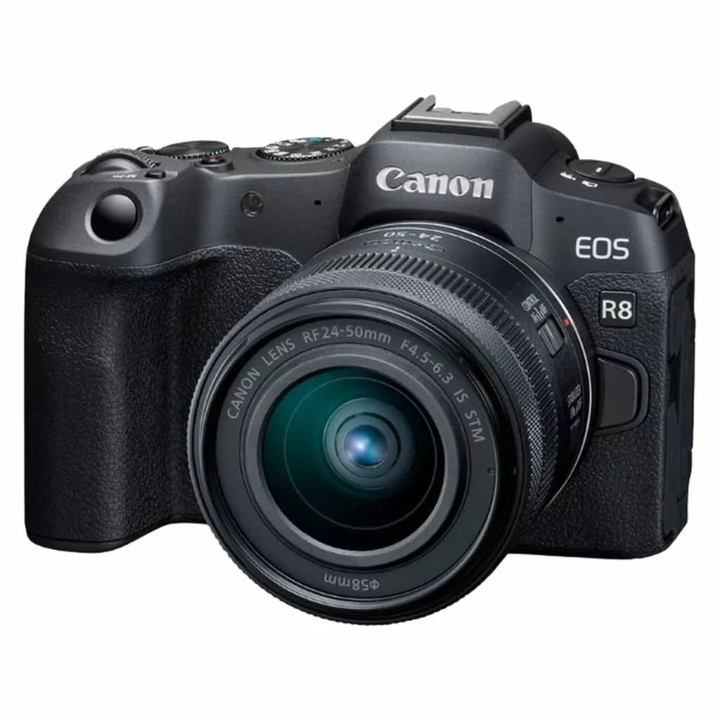 دوربین دیجیتال بدون آینه کانن مدل EOS R8 RF 24-50mm F4.5-6.3 IS STM