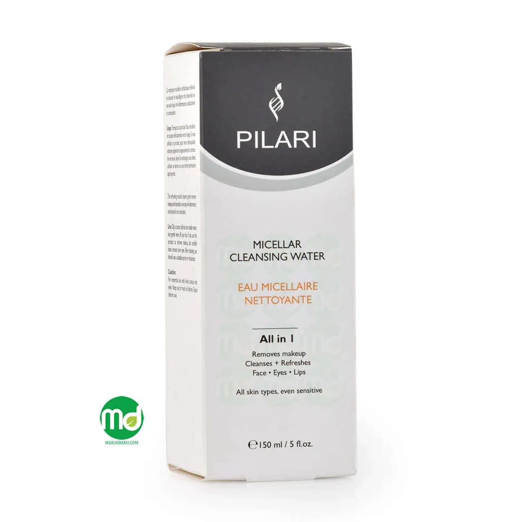 محلول پاک کننده آرایش صورت و چشم پیلاری 150ml
