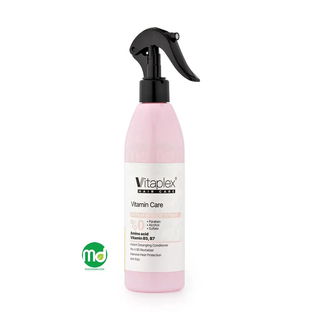 اسپری نرم کننده و ویتامینه ویتاپلکس موی خشک و نرمال 300ml
