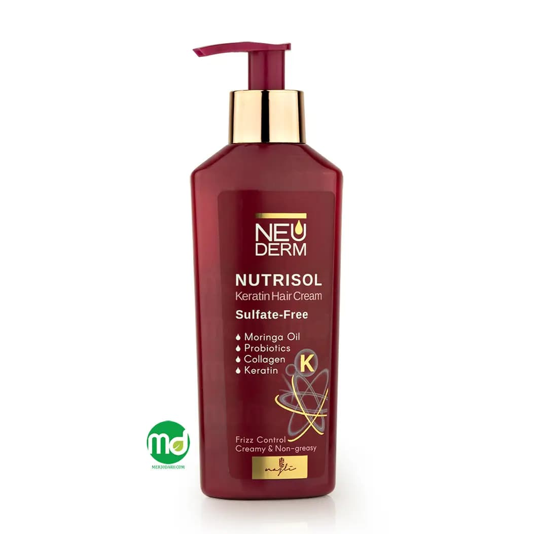 کرم مو کراتینه نئودرم حاوی روغن مورینگا 200ml