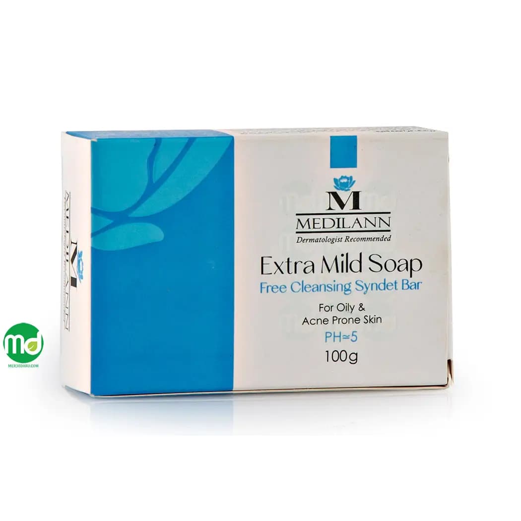 پن غیر صابونی مدیلن مخصوص پوست های چرب و آکنه ای 100g