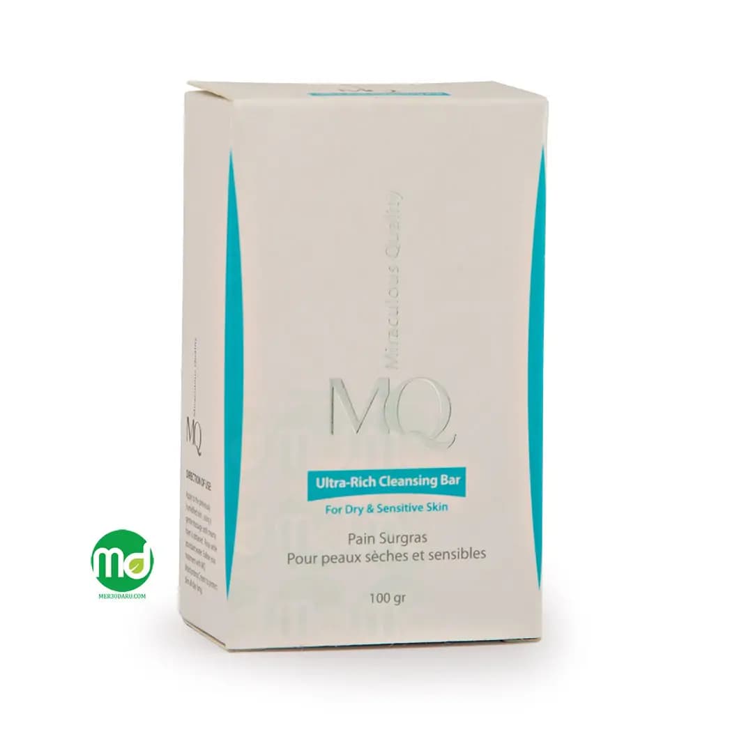 پن پوست خشک ام کیو شوینده غیر صابونی 100gr