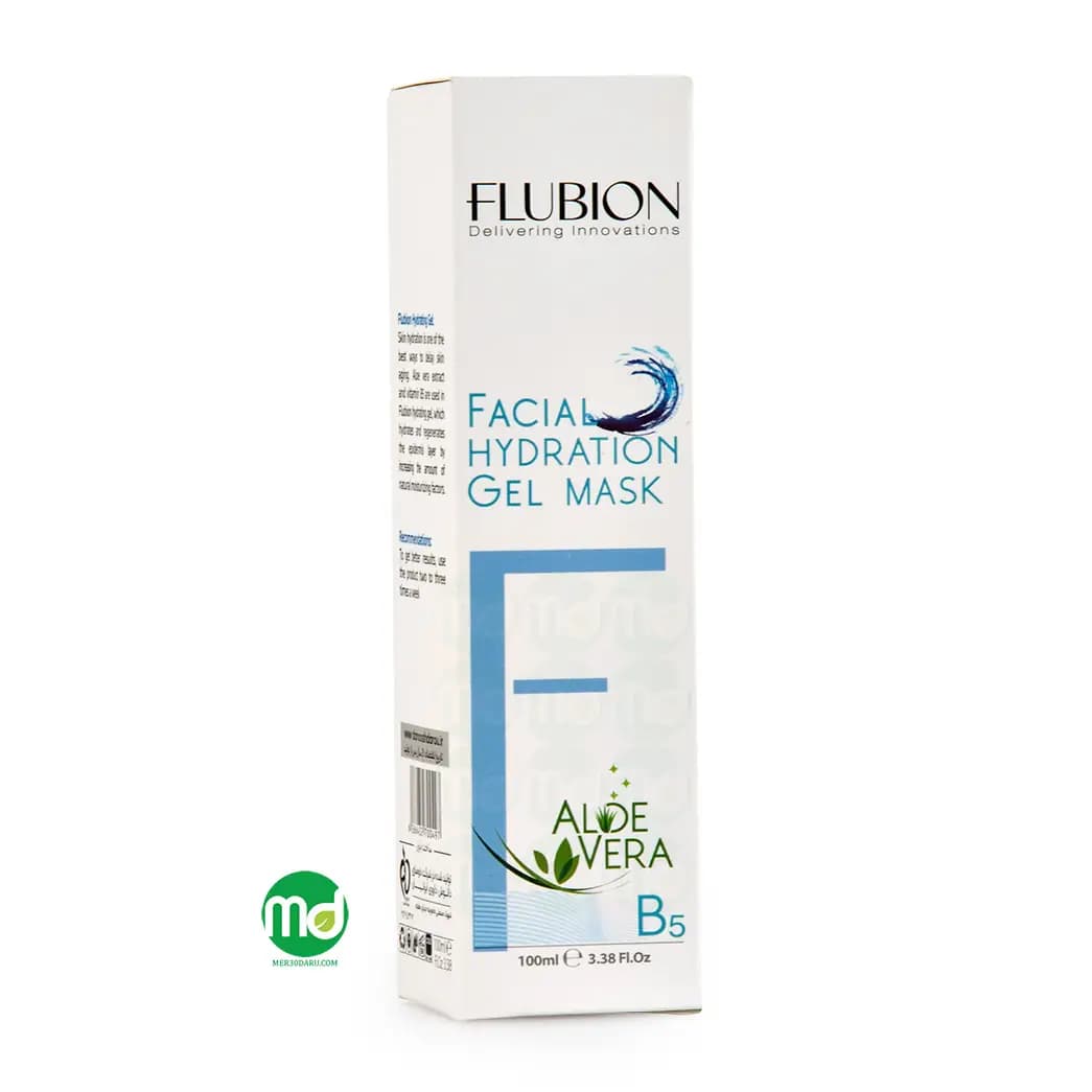 ژل ماسک آبرسان صورت فلوبیون حاوی عصاره آلوئه ورا 100ml