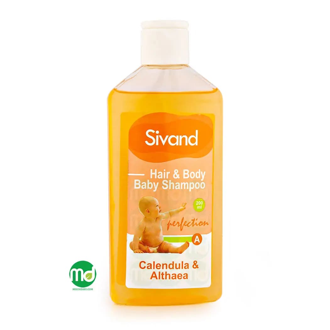 شامپو سر و بدن کودک سیوند حاوی عصاره های کالاندولا 200ml