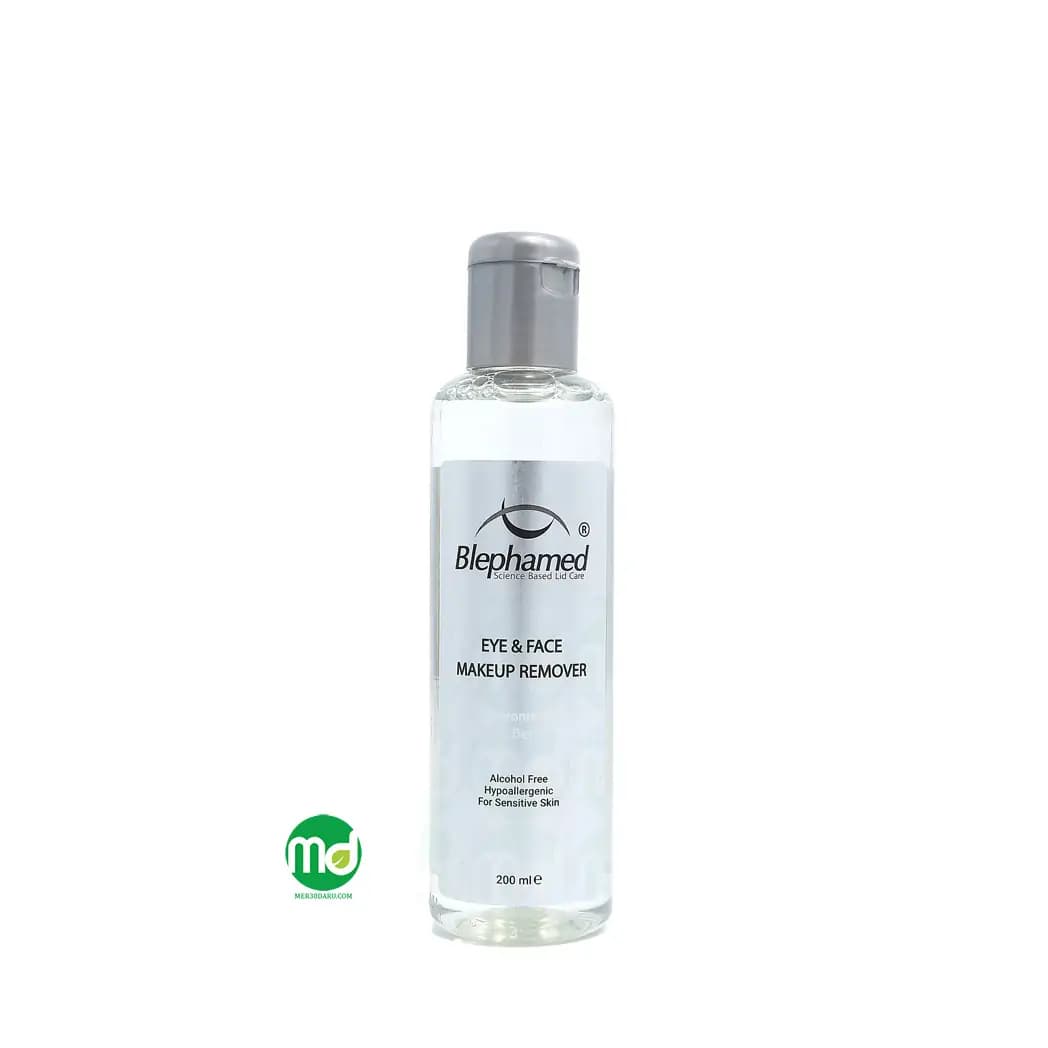 محلول پاک کننده آرایش بلفامد مناسب چشم و پوست حساس 200ml