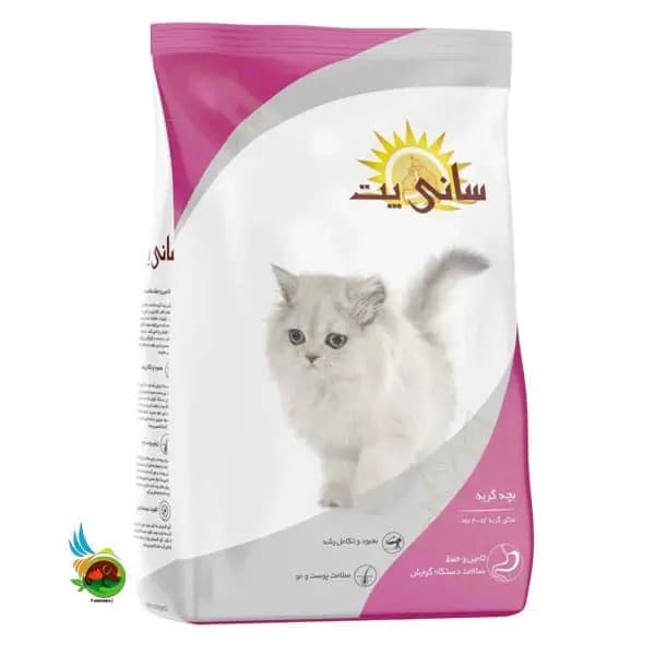 غذای خشک بچه گربه سانی پت Sunnypet kitten cat وزن ۱۰ کیلوگرم