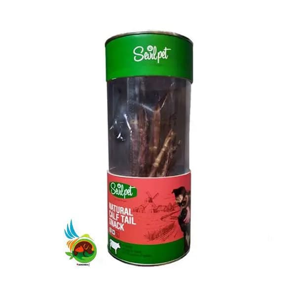 تشویقی سگ دم گوساله سویل پت مدل Natural Calf tail Snack وزن ۱۰۰ گرم