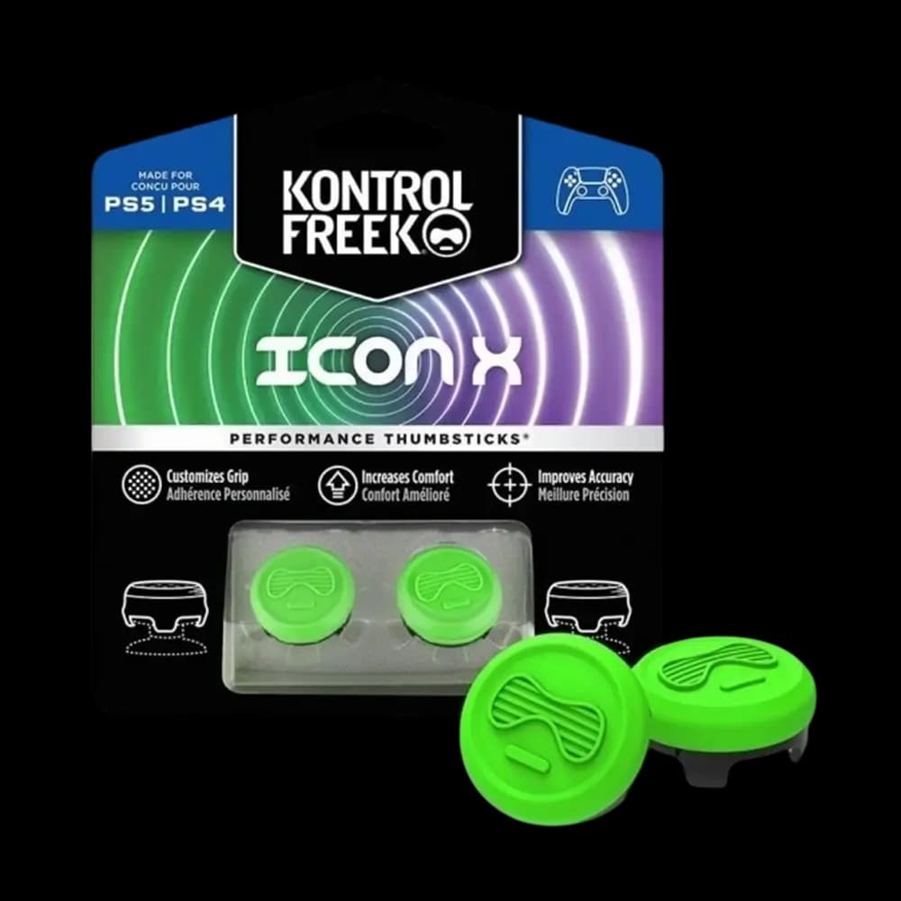 روکش آنالوگ KontrolFreek Icon X مخصوص PS5 و PS4 – سبز