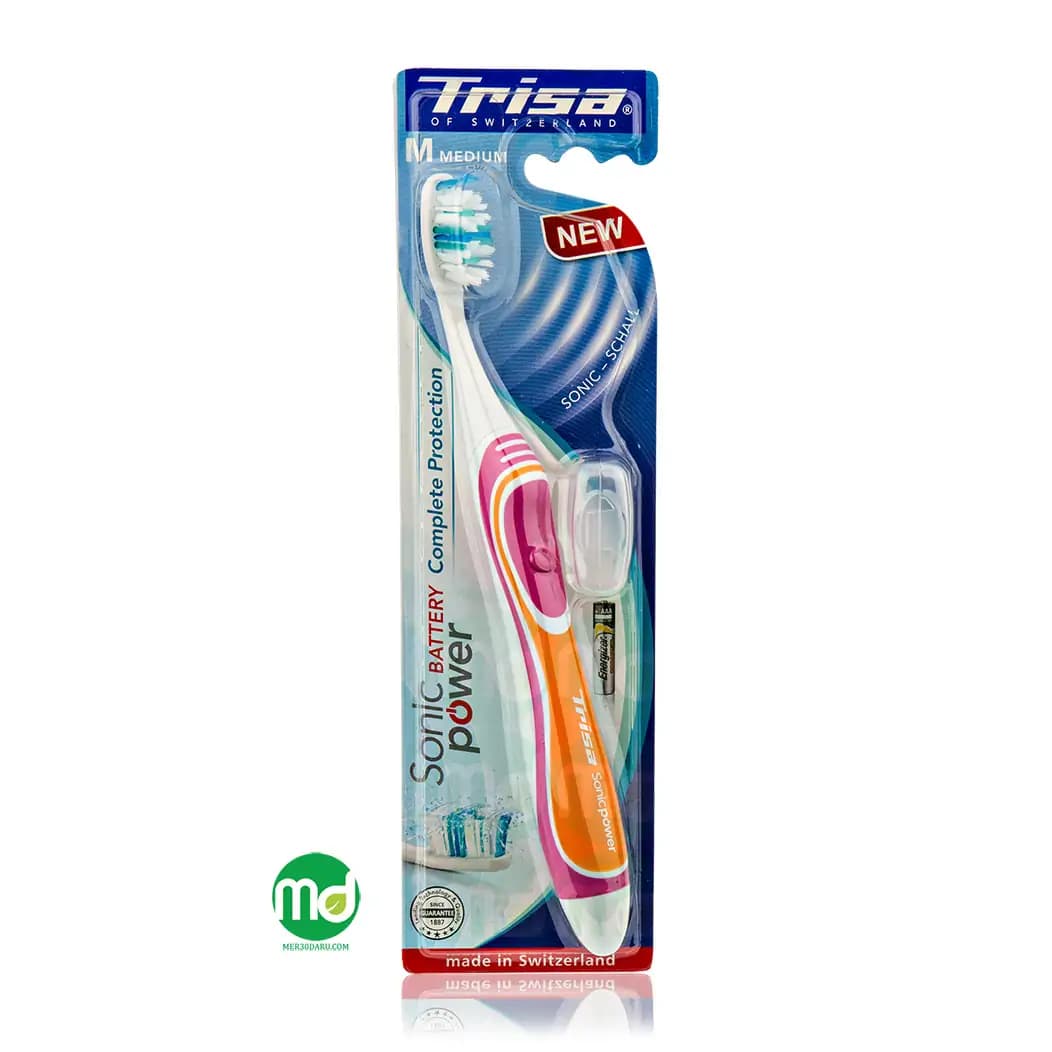 مسواک متوسط سونیک پاور تریزا مدل Complete Protection