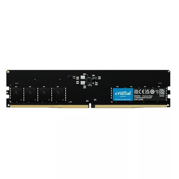 رم دسکتاپ DDR5 تک کاناله 4800 مگاهرتز CL40 کروشیال مدل CT32 ظرفیت 32 گیگابایت