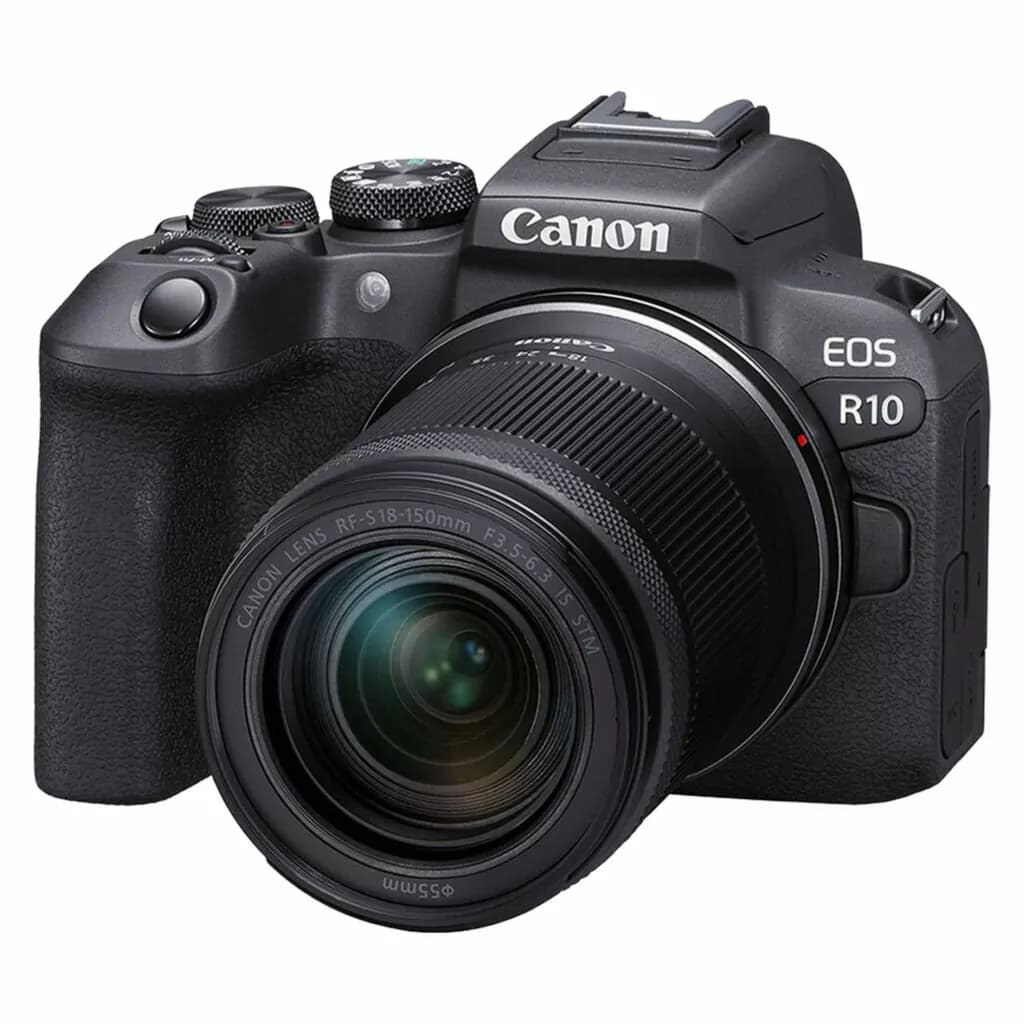 دوربین دیجیتال بدون آینه کانن مدل EOS R10 با لنز ۱۸ – ۱۵۰ میلیمتر f/3.5 – f/6.3