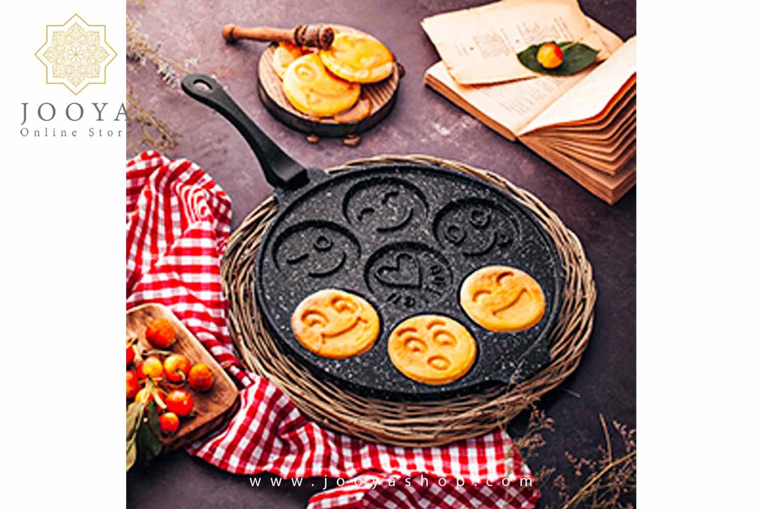 تابه پنکیک چدنی نالینو مدل پنکیک Pancake (سایز 30)