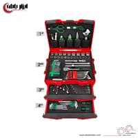 جعبه ابزار کشویی 6 طبقه 137 پارچه تاپ تول مدل GCZ-137A