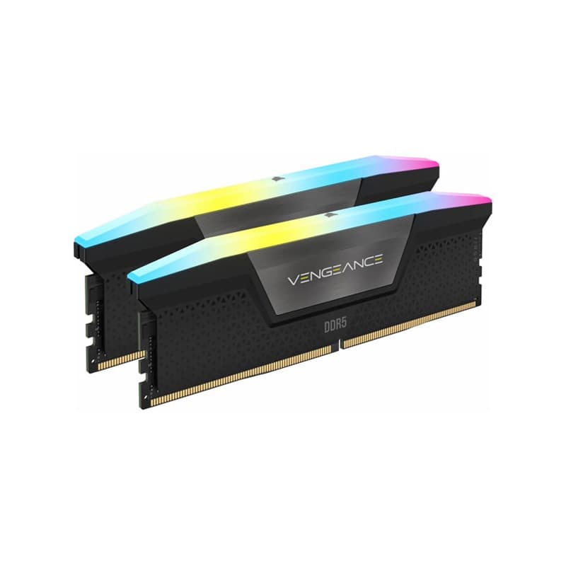 رم دسکتاپ کورسیر مدل VENGEANCE RGB 64GB (2x32GB) 6400Mhz CL32 DDR5 ظرفیت 64 گیگابایت