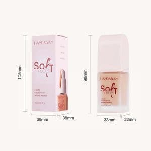 کرم پودر فول کاور و ضد آب هندیان مدل SOFT FOCOUS حجم 24 میل