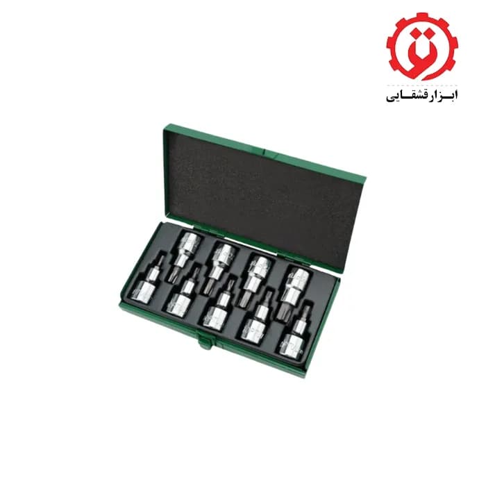 جعبه بکس ستاره ای 9 پارچه درایو 1/2 تاپ تول مدل GAAD0903