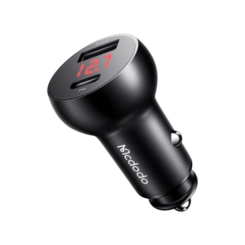 شارژر فندکی سوپر فست شارژ 30 واتی 5 آمپر مک دودو مدل MCDODO CC-6810