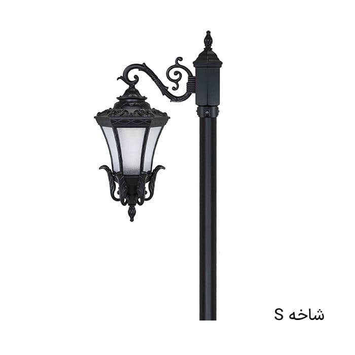 چراغ پارکی تکشاخه رادین