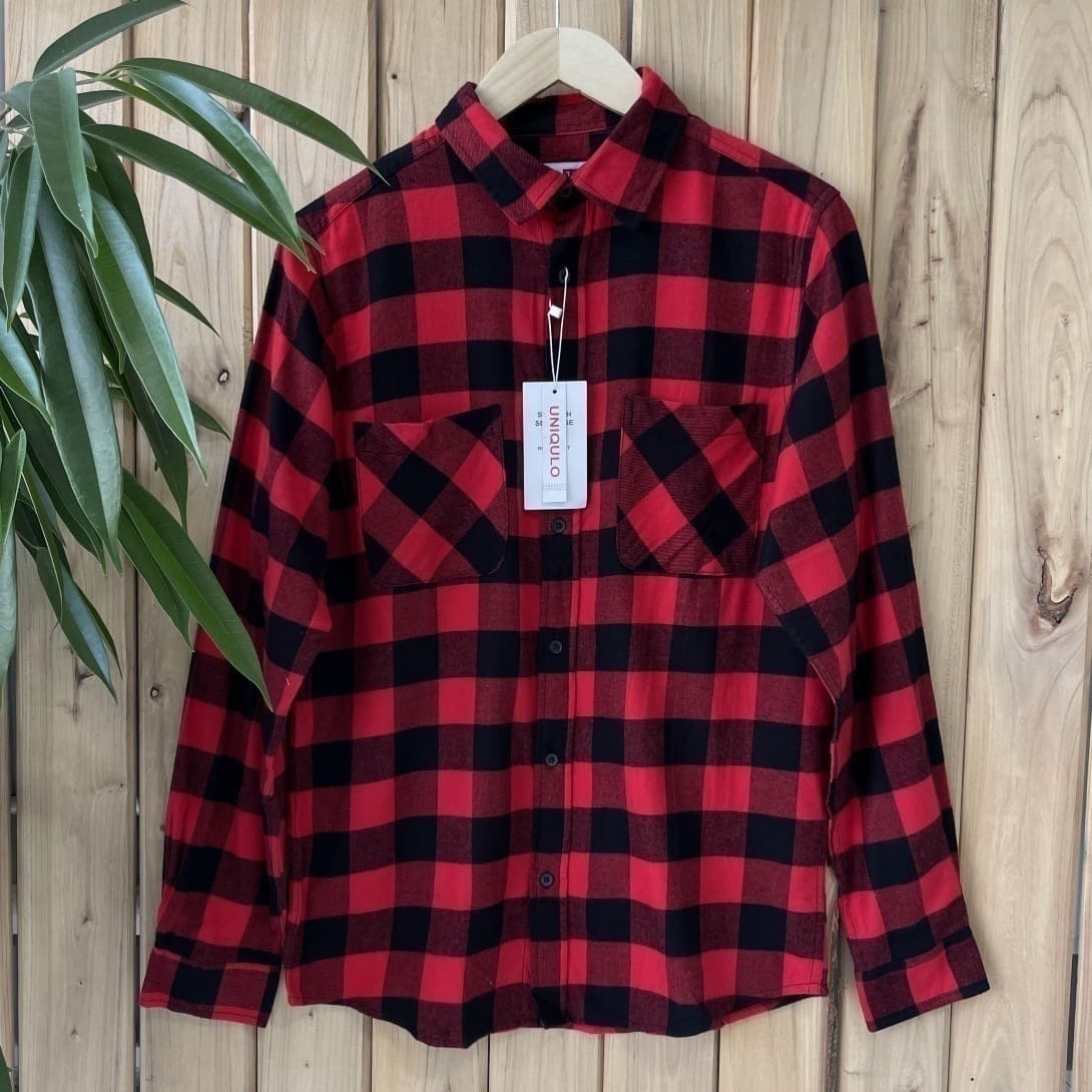 پیراهن پشمی مردانه مارک UNIQLO