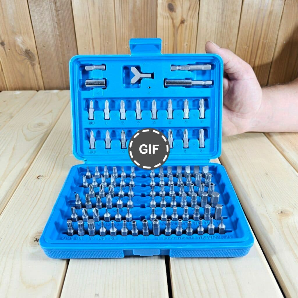 مجموعه نوک پیچ گوشتی ۱۰۱ عددی اوکی مدل OK-1001