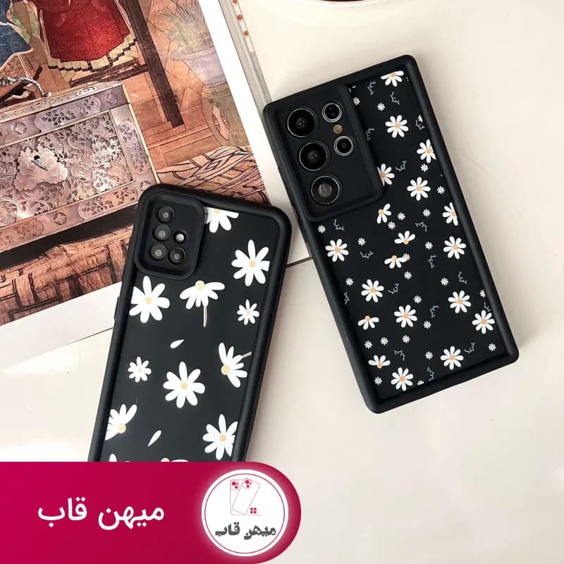 قاب سالید گل های بابونه