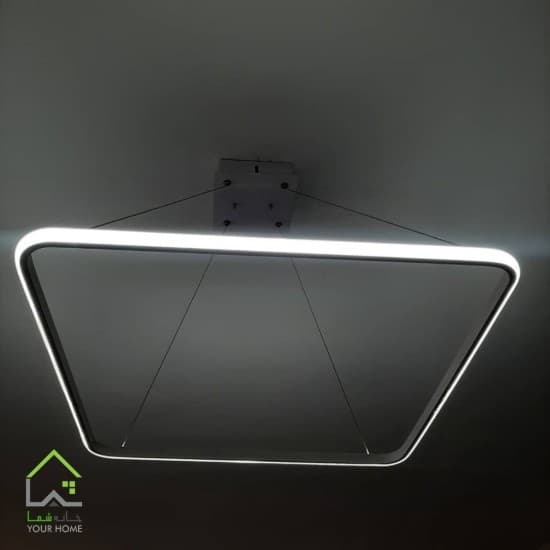 لوستر مدرن اس ام دی تک طبقه مستطیل 60*30