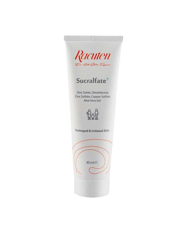کرم ترمیم کننده راکوتن Racuten مدل سوکرالفیت Sucralfate حجم 40ml