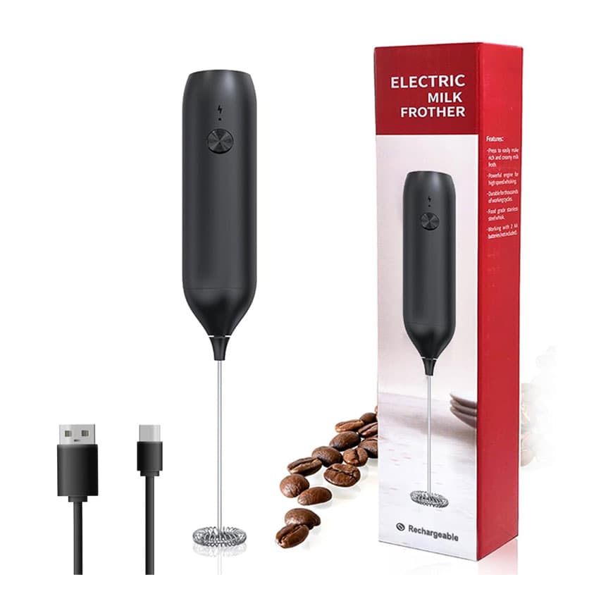 کف ساز شیر و همزن شارژی Electric Milk Frother
