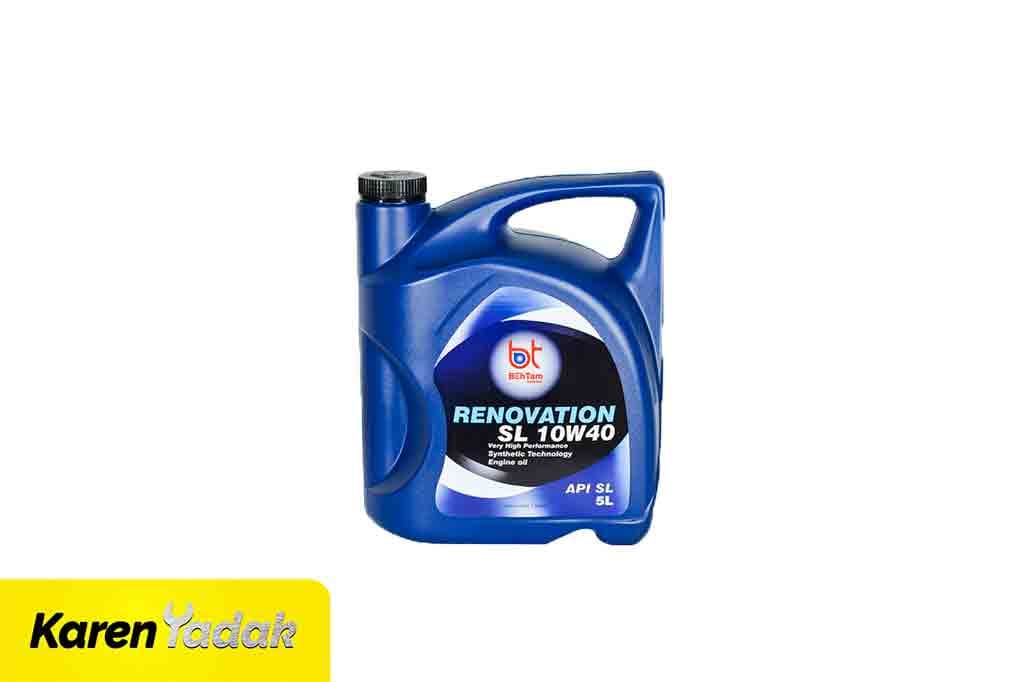 روغن موتور اصلی رنو RENOVATION بهتام SL 10W40