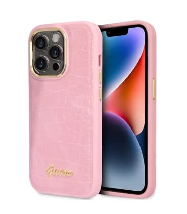 قاب ایفون 14 پرو مکس گس چرم پوست ماری CG Mobile iphone 14 Pro Max lux Guess Case