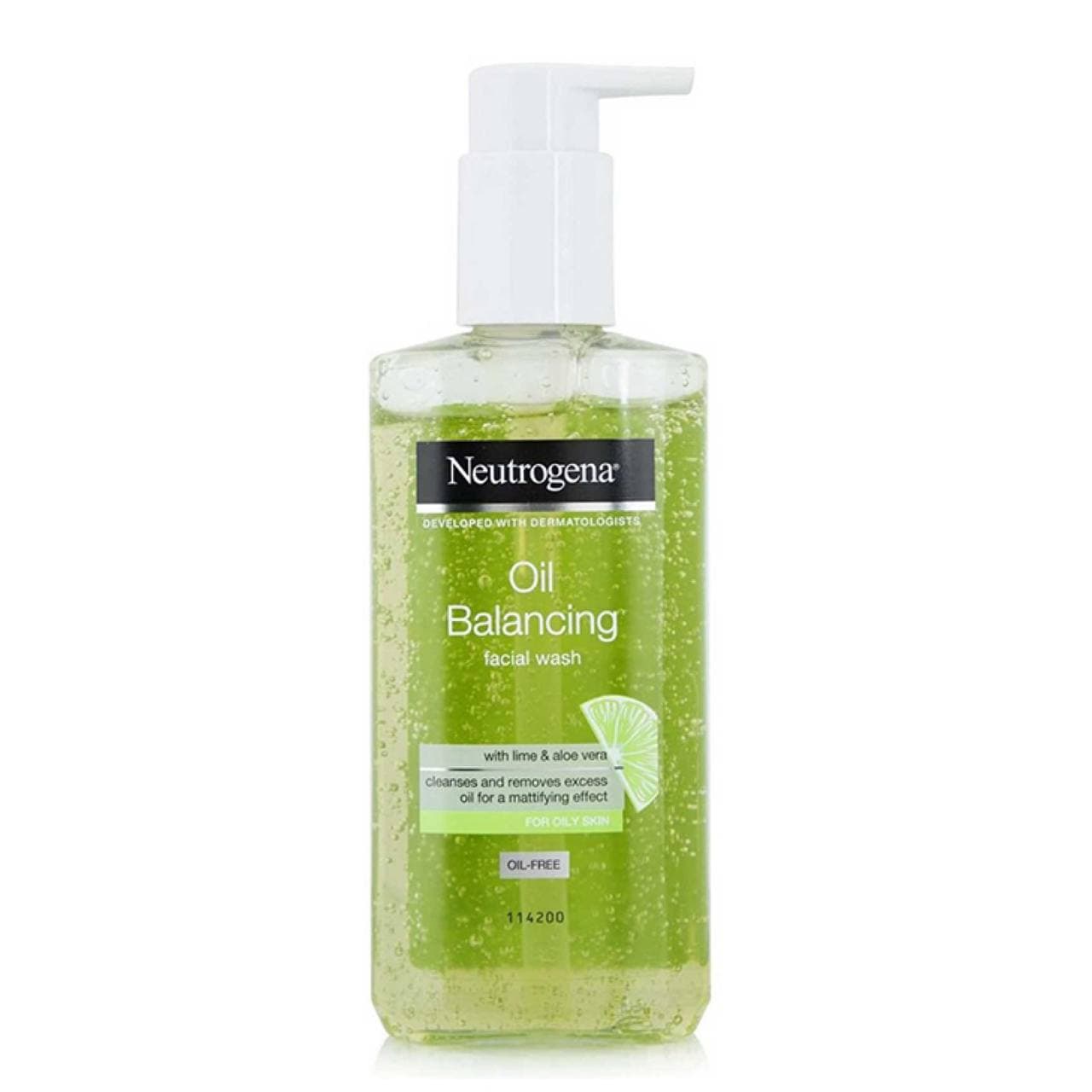 ژل شستشوی صورت لیمو و آلوئه ورا نوتروژینا Neutrogena