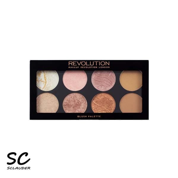 پالت رژگونه 8 رنگ مدل GOLDEN SUGAR رولوشن Revolution