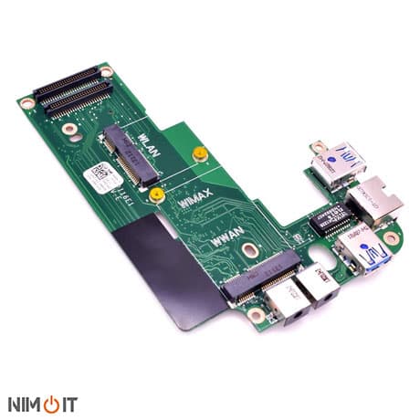 برد صدا و یو اس بی لپ تاپ Dell Inspiron 14R N4110 USB Audio LAN Board