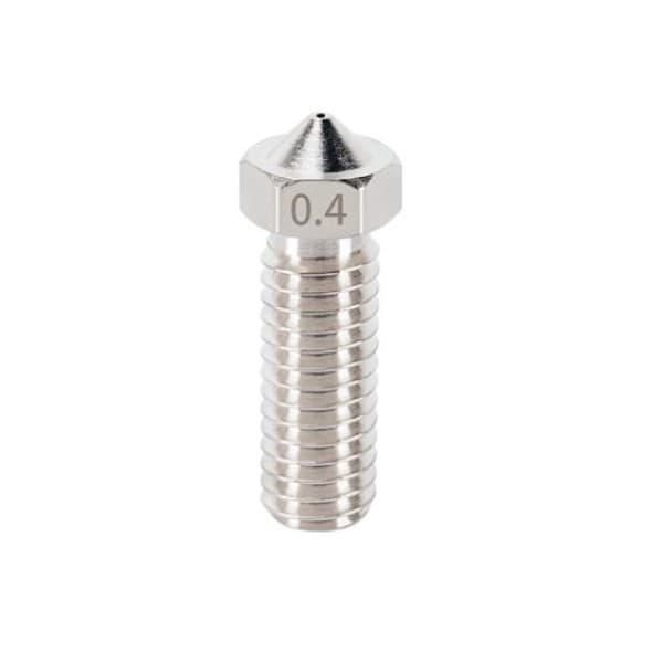 نازل هات اند استیل ضد زنگ پرینتر سه بعدی E3D crater stainless steel nozzle large مناسب برای فیلامنت 1.75