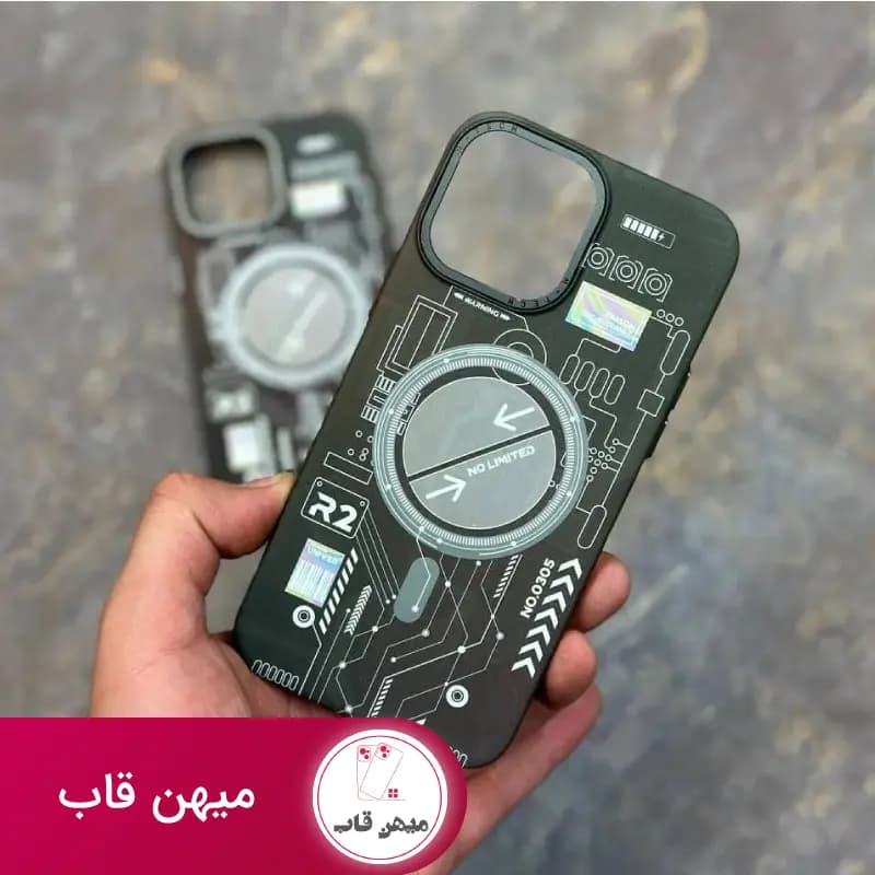 قاب گوشی آیفون تکنولوژی بلک لایت | Technology Black Lights - کد (۳۳۱۷)