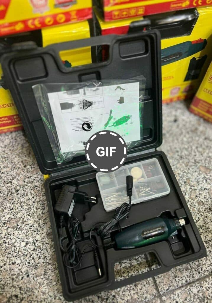 فرز انگشتی 60 پارچه لوکس با کیف و ست وسایل