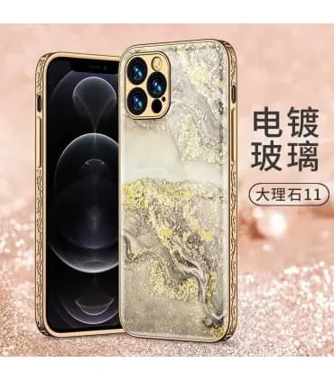 کاور اورجینال لاکچری مرمریت GKK PLATING ایفون Iphone 13Pro Max