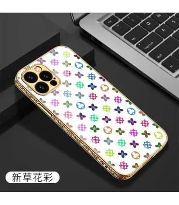کاور اورجینال لاکچری طرح گل GKK PLATING ایفون Iphone 13Pro
