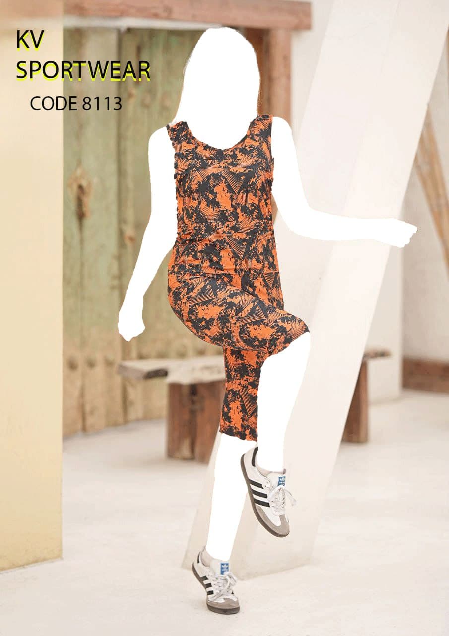 ست رکابی شلوارک اسپرت ورزشی زنانه کد 004