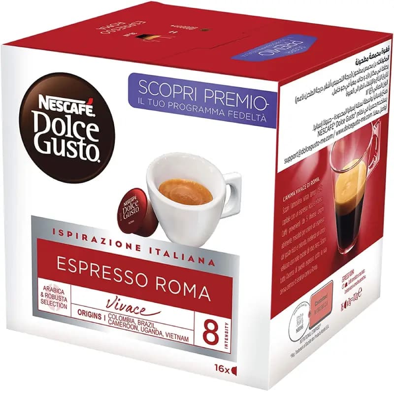 کپسول قهوه دولچه گوستو مدل Espresso Roma