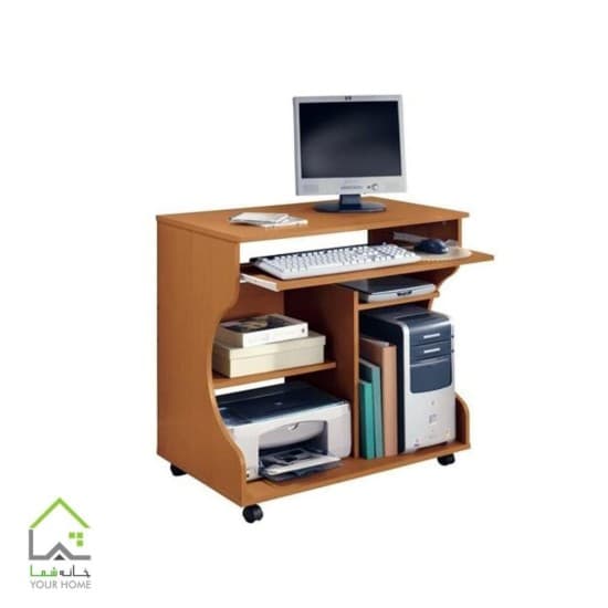 میز لپ تاپ و کامپیوتر