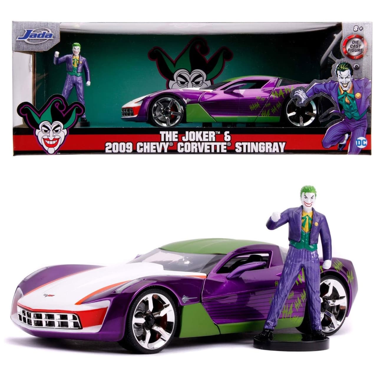 ماشین و فیگور جادا مدل Joker