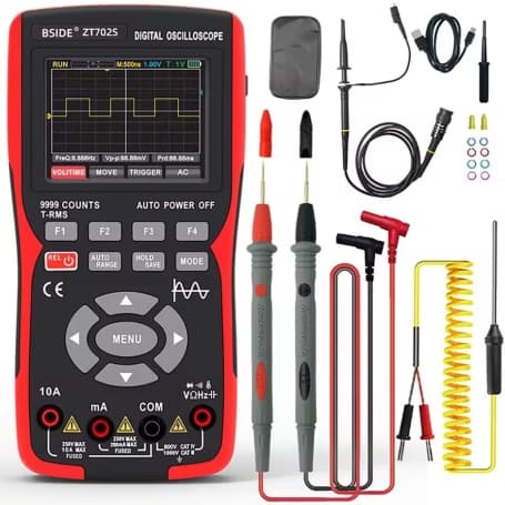 اسیلوسکوپ دیجیتال پرتابل 10MHz دو کاره ANENG AOS02