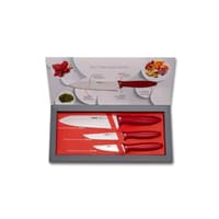 ست چاقو ۳ پارچه پیرگه Pure Line قرمز