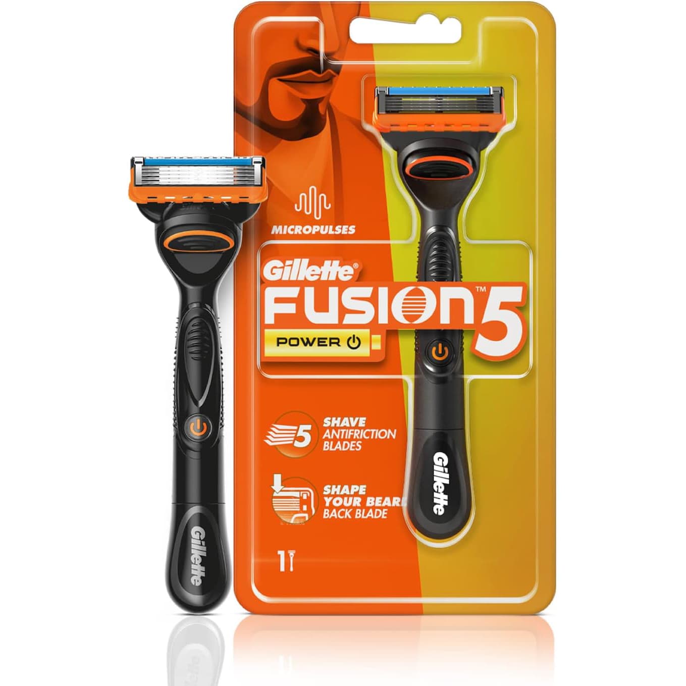 خود تراش ژیلت مدل Fusion 5 Power