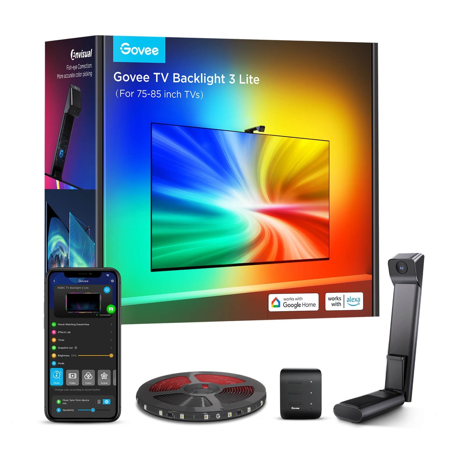 ریسه هوشمند گووی Govee TV Backlight 3 Lite (75-85 inch) H60993D2