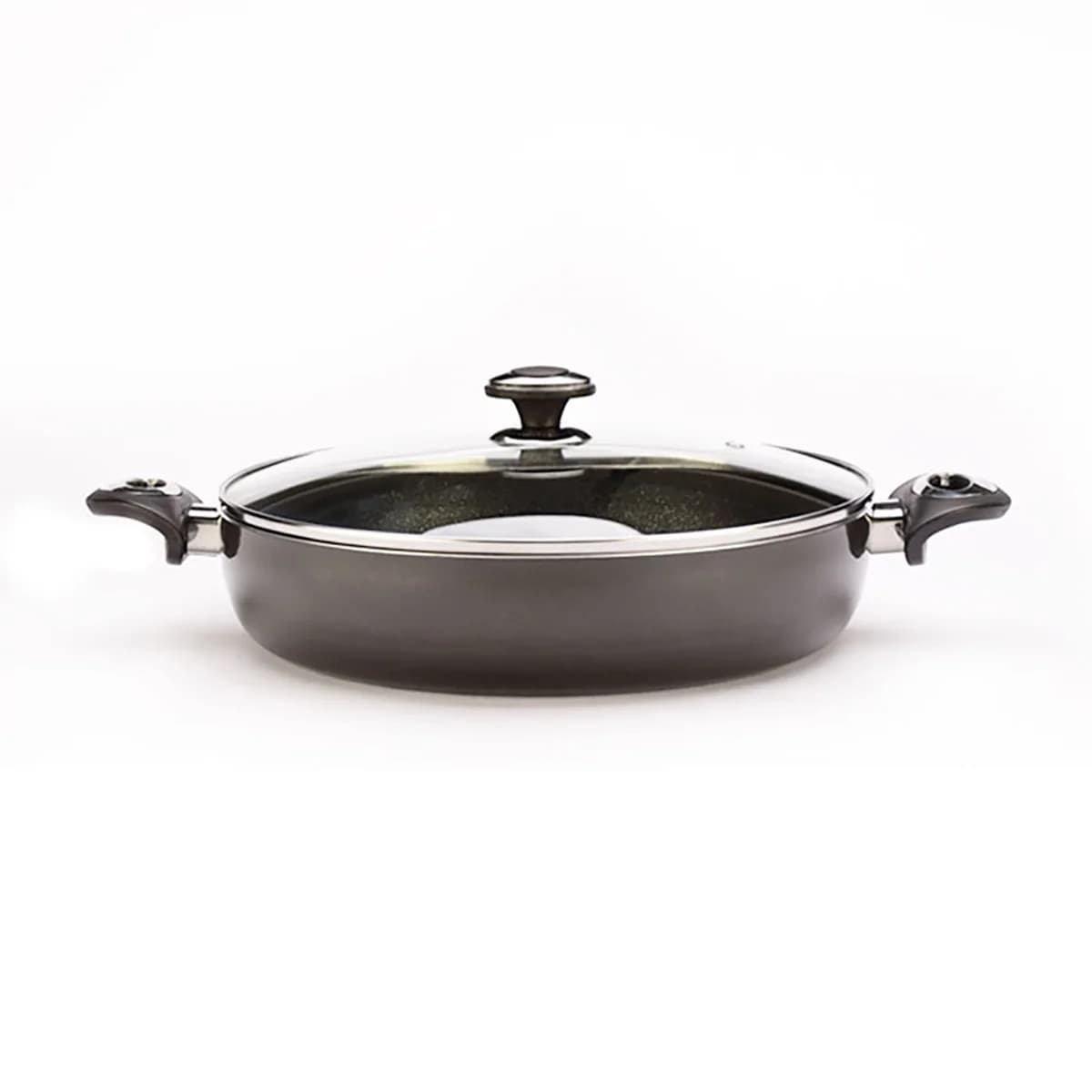 تابه دودسته گرانیتی زرساب مدل گرانیتا کد GT-228TG (سایز 28)