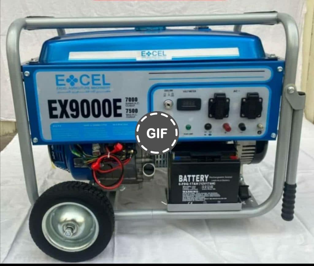 موتور برق بنزینی 7.5 کیلووات اکسل EX9000E