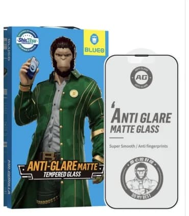 گلس مات بلو ایفون 15 پرو Blueo Anti Glare Matte Glass iPhone 15 Pro